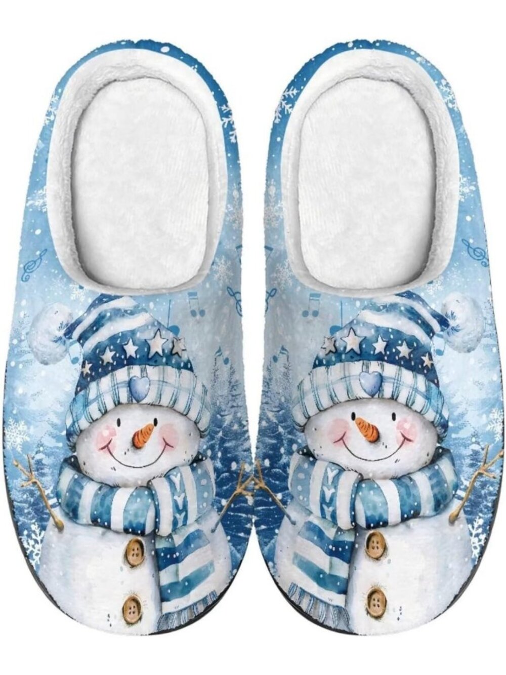 Cozy Fuzzy Cotton Slippers | Warm Non-Slip Indoor Footwear for Comfort